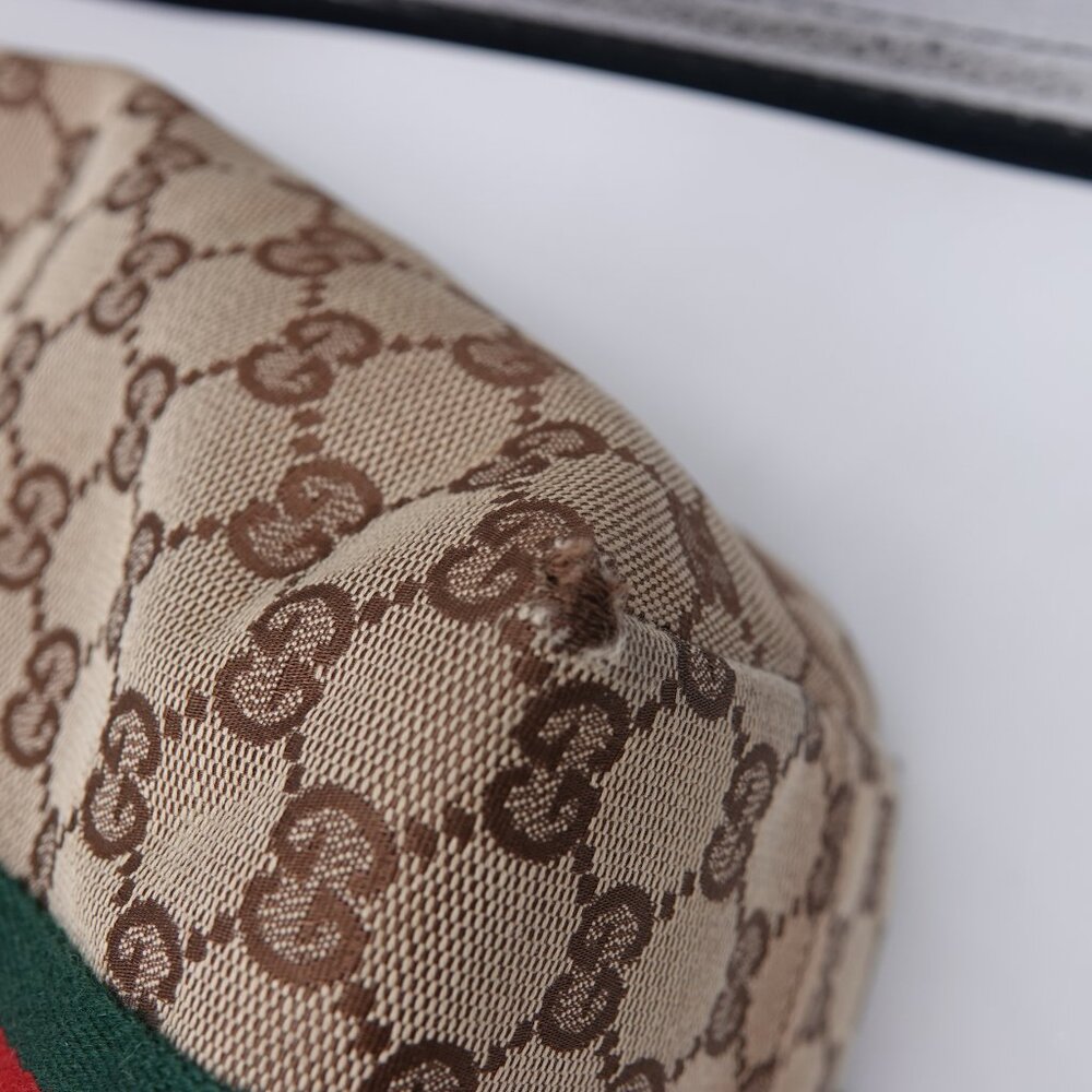 Gucci GG Canvas Jolicoeur Sherry Line Tote Brown - Picture 11 of 16